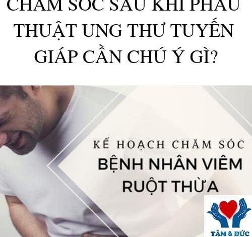 Chăm Sóc Bệnh Nhân Viêm Ruột Thừa