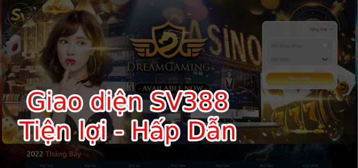 SV388 Casino – Thiên Đường Cá Cược Trực Tuyến Của Các Bet Thủ